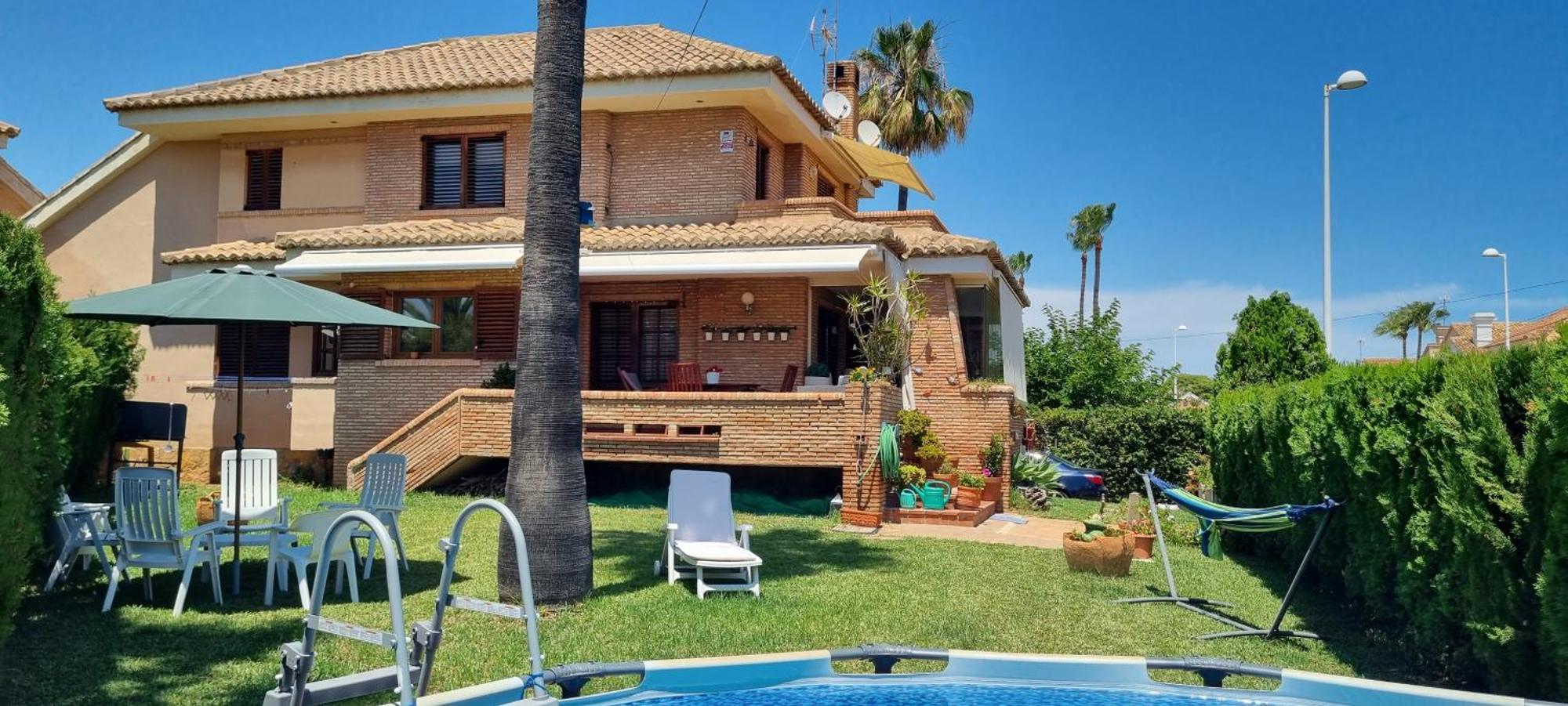 Вилла Casa En La Playa Сагунто Экстерьер фото